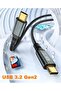 URBANNX Short USB C to USB C Cable, 0.5M USB C to C Charging Cable, 20Gbps Data Sync and 100W Fast - 2