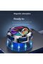 X42 Shelf Radiator Tablet Cooler – 10 cm Magnetic Semiconductor Cooling Fan with RGB Lights - 7