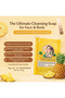 White Pineapple Soap 2PCS COMBO PACK, Glutathione Brightening Face & Body Cleansing Bar with Olive & Coconut Oil, 2x60g - 2