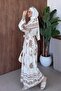 Bohemian Inspired Kimono Dried Rose - 2