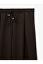 Comfortable Fit Modal Fabric Wide-Leg Sweatpants with Lace-Up Waist and Pleated Detail - 7