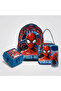 Premium Elementary School Bag Set: 3-Compartment School Bag + Lunch Box + Water Bottle + Lunch Container, Set of 4 - 3
