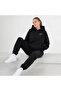 Unisex Women's and Men's Owners Club Printed Oversize 3 Thread Hooded Tracksuit Set - 3