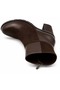 Vandolina Genuine Leather Orthopedic Heeled Women's Boots Brown - 5