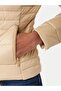 Beige Women's Quilted Jacket - 4