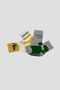 Baby Boy and Child Premium Non-Slip Sole Cotton Sock Set - 4