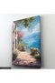 Sea View Terrace One Piece Canvas - Canvas Painting - 2
