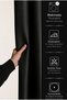 Black Blackout Light-Proof Blackout Background Curtain, Battery-Free Single Panel Blackout Sunshade, Suitable for Every Room - 3