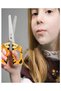 Animal Figured Scissors 1 Piece Bubu Blunt Tip Protected School Scissors Children's Paper Scissors Preschool Nursery Kindergarten - 2