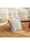 Decorative Cushion, Polyester Jacquard, Khaki, 45 x 45 cm, Design TH-H30058