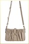 Rima Women's Drawstring Model Hand and Shoulder Bag with Buckle Detail - Mink - 3