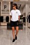 Unisex Comfortable Fit T-Shirt and Shorts B Gold Printed Set