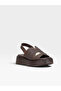 2920 Women's Genuine Leather Flat Sandals - 5 cm - 2