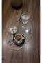 Decorative Glass Presentation Tray with Chain Decoration Crystal - Cloud Model Glass Presentation Tray with Diamond Feet - 5