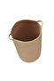 Laundry Basket Round Beige H58cm x 36cm Diameter - 2