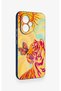 Honor 400 Compatible Tiger of the Sun Patterned Silicone Case - 3