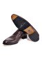 Brown Laceless Genuine Leather Leather Sole Men's Shoes - 3