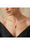 Mineli Red Pepper Figured Gold Plated Necklace