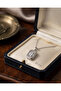 316L Steel Chain Silver Color Square Form Necklace - 4