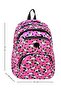 Girl's Patterned Backpack – Multi-Compartment School and Daily Use Bag 42X32X18 cm - 2