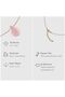 Feelings Collection 100% Natural Pink Quartz Necklace - the Stone of Love - 7