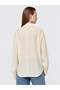 Women's Striped Oversize Woven Shirt - 5