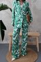 Green Jacket and Pants Set - 3