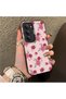 Redmi 15 5g Compatible Silicone Edge Hard Back Case Couple Floral Pattern Phone Case - 3