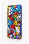 Samsung A53 Compatible Britto Garden Patterned Silicone Case - 4