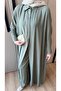 Linen Cupra Tunic Trouser Set Anka261032 - 5