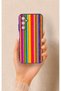 Samsung A05S Compatible Colorful Patterned Silicone Case