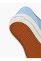 Girls Striped Lace-Up Ankle Sneakers - 5