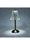 Cordless Crystal Table Lamp Touch Dimmable LED Battery Operated Portable Wireless Nightstand Light for Bedroom Living Room Bathroom Hotel Bar Reading and Restaurant - 4