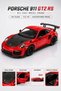 Die Cast Porsche 911 Gt2 Rs Model Car 12.5cm – 1:36 Scale Metal Body with Opening Doors Pull and Release
