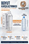 Transparent Detox Shaker with Scale 1000 ml Vitamin Protein Powder Shaker Mixer Smart Athlete Cocktail Water Flask 723487 - 6