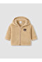 Esvab • Modern & Distinctive Hooded Embroidered Plush Baby Boy Cardigan - 2