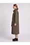 Quilted Patterned Scarf Wear and Go Dark Khaki - 3