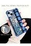 iPhone 14 Plus Compatible Transparent Four Corner Silicone Coated Glossy Edge Case - 2