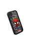 Poco C31 Compatible Black Spiderman Case Camera Protective Couple Case Silicone Phone Case - 3
