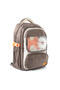 – School Bag Waterproof Clinker Fabric Unisex Backpack Model (1g) - 4