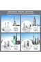 URBANNX LIFE 35W GaN Travel Adapter - 6-in-1 Fast Charger with USB-C PD, Universal Power Adapter - 4