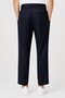 Boss Women Regular Fit Solid Capri Pants, Navy - 4