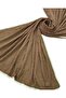 Piped Muslin Solid Color Shawl 90X190Cm