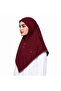 Women Hijab with Front Button Detail, Elegant Draped Muslim Headscarf, Modest Islamic Head Covering - 3