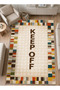 Sdt Mixed Patterned Modern Woven Base Decorative Carpet Sdtamor1474 - 2