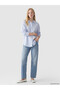 Esvab • Modern & Distinctive Striped Loose Fit Oxford Women's Shirt - 2