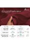 شرشف سرير مسطح من القطن بنسبة 100% مقاس مفرد بعدد 400 خيط من القطن الساتان طويل التيلة المنسوج من بي - 5