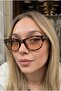 Larissa Leopard Frame Nude Ultra Light Women's Sunglasses with Uv400 Filter - 2