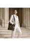 Valley Ethnic Pattern Strap Tablet Computer Notebook Laptop Bag Black - 6