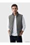 Regular Fit Stand Collar Men's Vest (W6) - 6